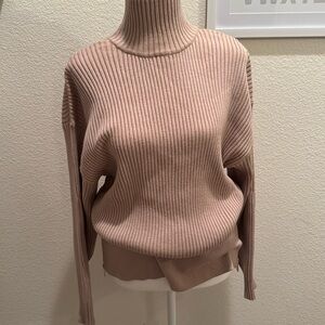 Varley Mock Neck Ribbed Knit Sweater - Small - used